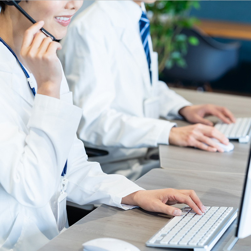 オペレーター受付